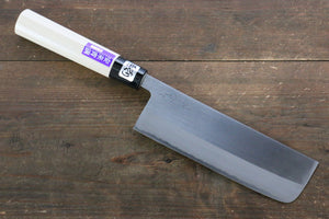 兼常 青ニ鋼 磨き仕上げ 菜切包丁 和包丁 165mm 朴柄 - 清助刃物