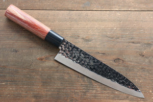兼常 DSR-1K6 鎚目 牛刀包丁 和包丁 180mm 赤合板柄 - 清助刃物