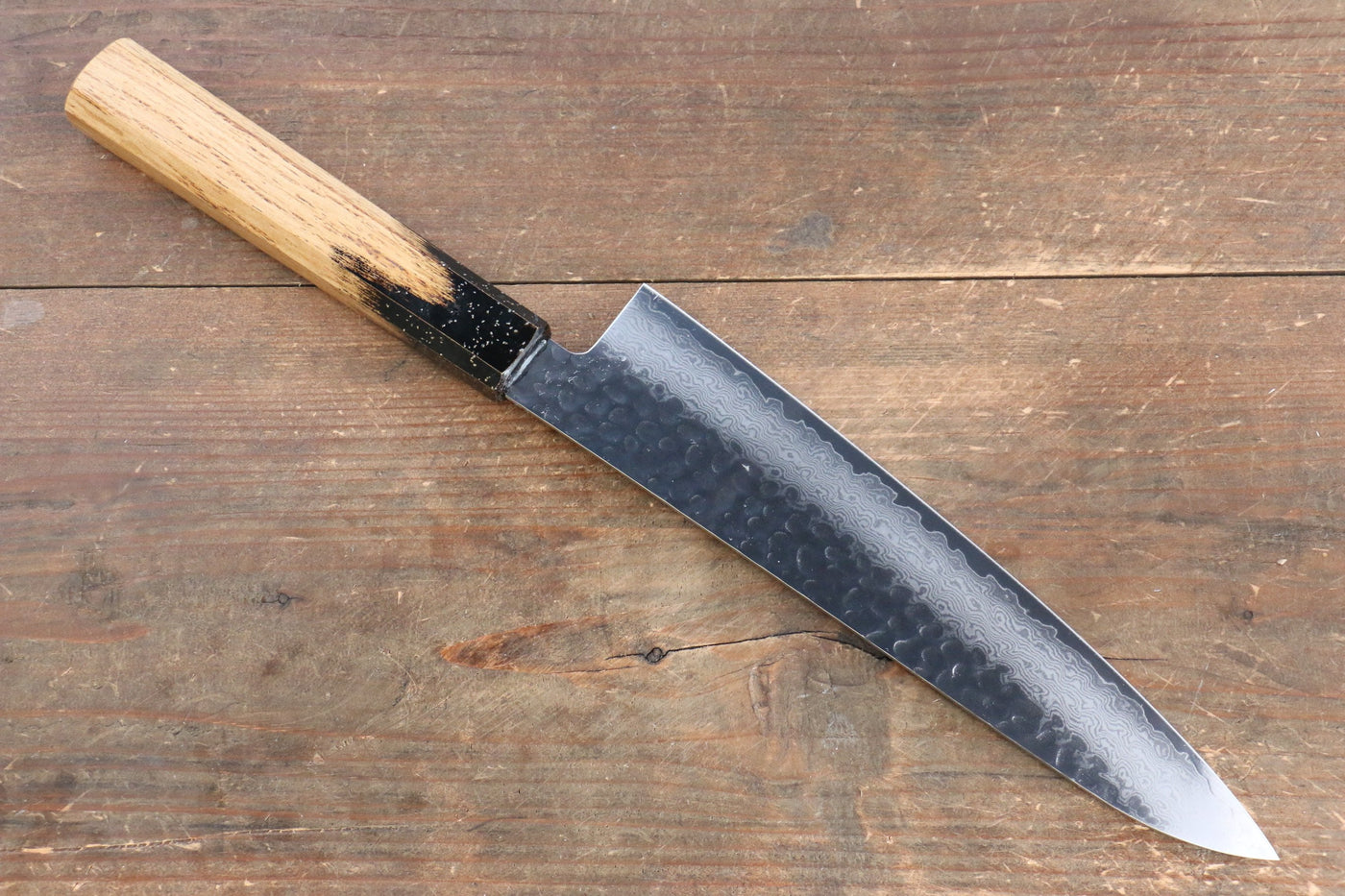 堺孝行 Ｖ金10号ダマスカス33層鎚目 和式牛刀 (21cm) 210mm 高級-