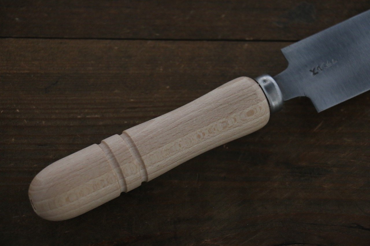 Sakai Takayuki Stainless Abalone spatula 210mm (Flat type) - 清助刃物