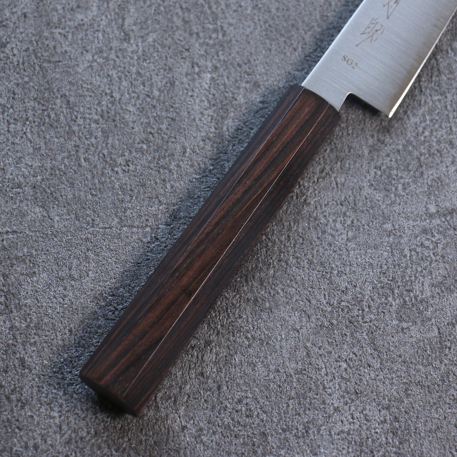 清助 SG2 ペティーナイフ 和包丁 135mm 黒檀柄 - 清助刃物