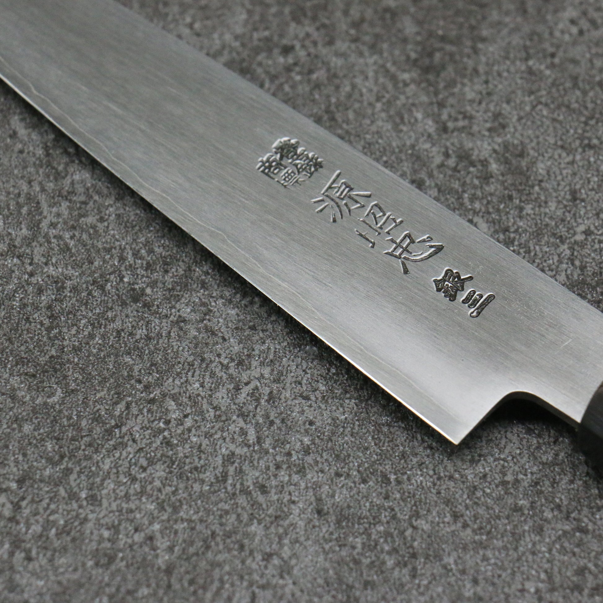 源 昭忠 銀三鋼 霞研 ペティーナイフ 和包丁 150mm 朴柄 - 清助刃物