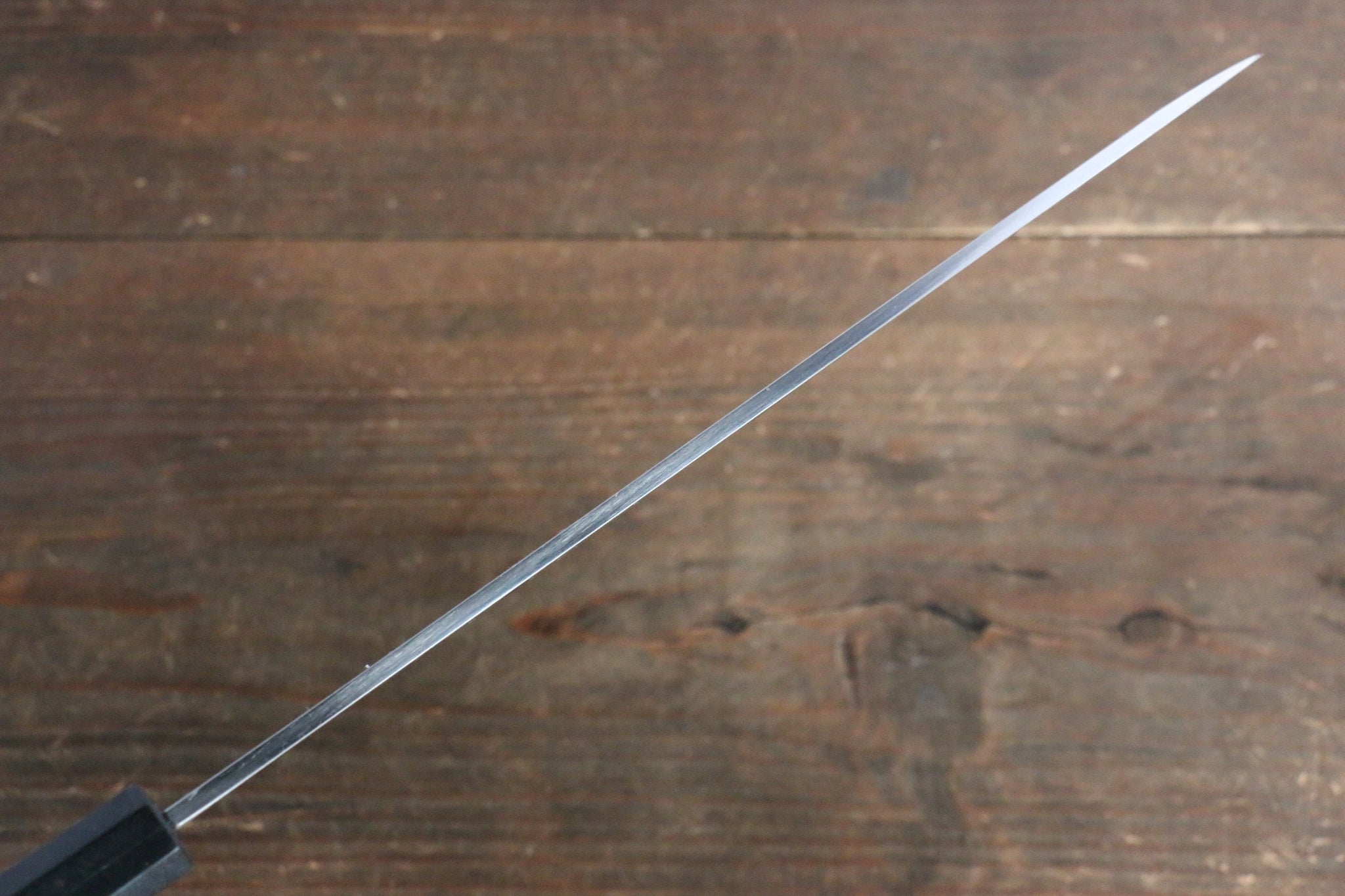 堺 孝行 【左利き用】 モリブデン鋼（MOL） 柳刃包丁  プラスチック抗菌柄 - 清助刃物