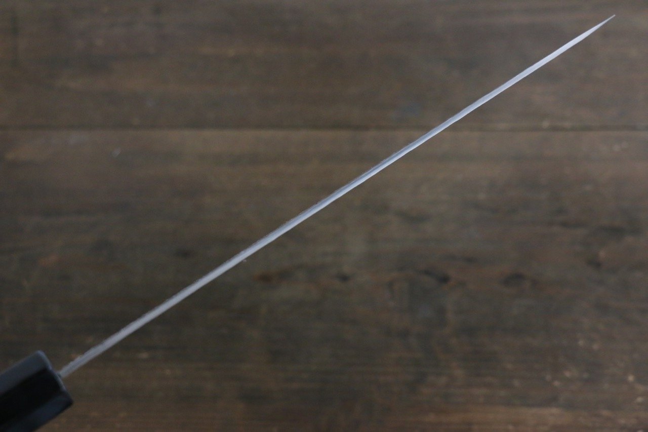 堺 孝行 45層 ダマスカス 鎚目 牛刀包丁 240mm 金漆塗り柄  鞘付き - 清助刃物