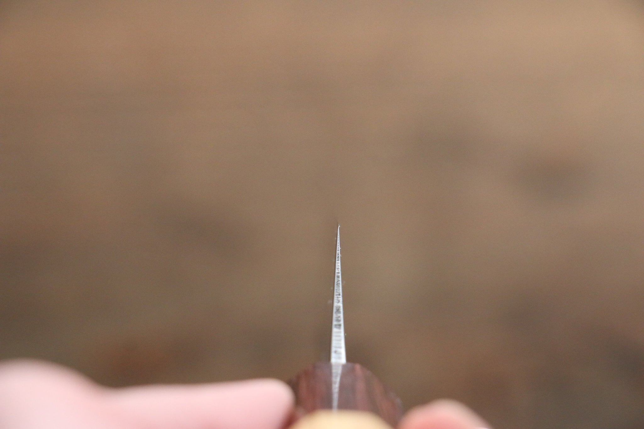 堺 孝行 V金10号 33層ダマスカス ステーキナイフ 120mm ケヤキ柄 2本セット - 清助刃物