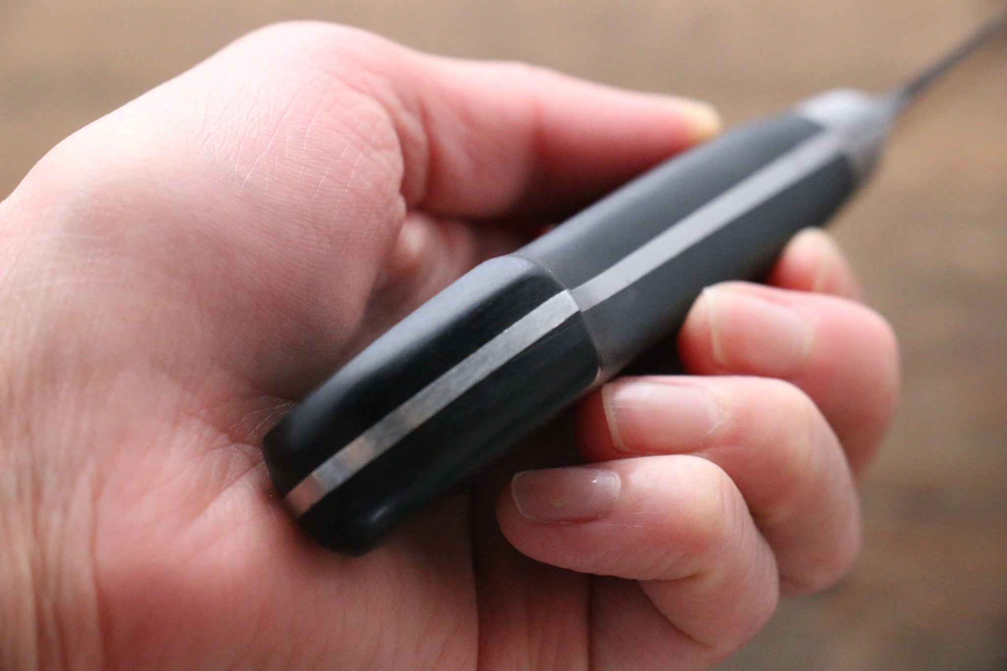 堺 孝行 【左利き用】 日本鋼 骨スキ包丁  150mm 合板柄 - 清助刃物