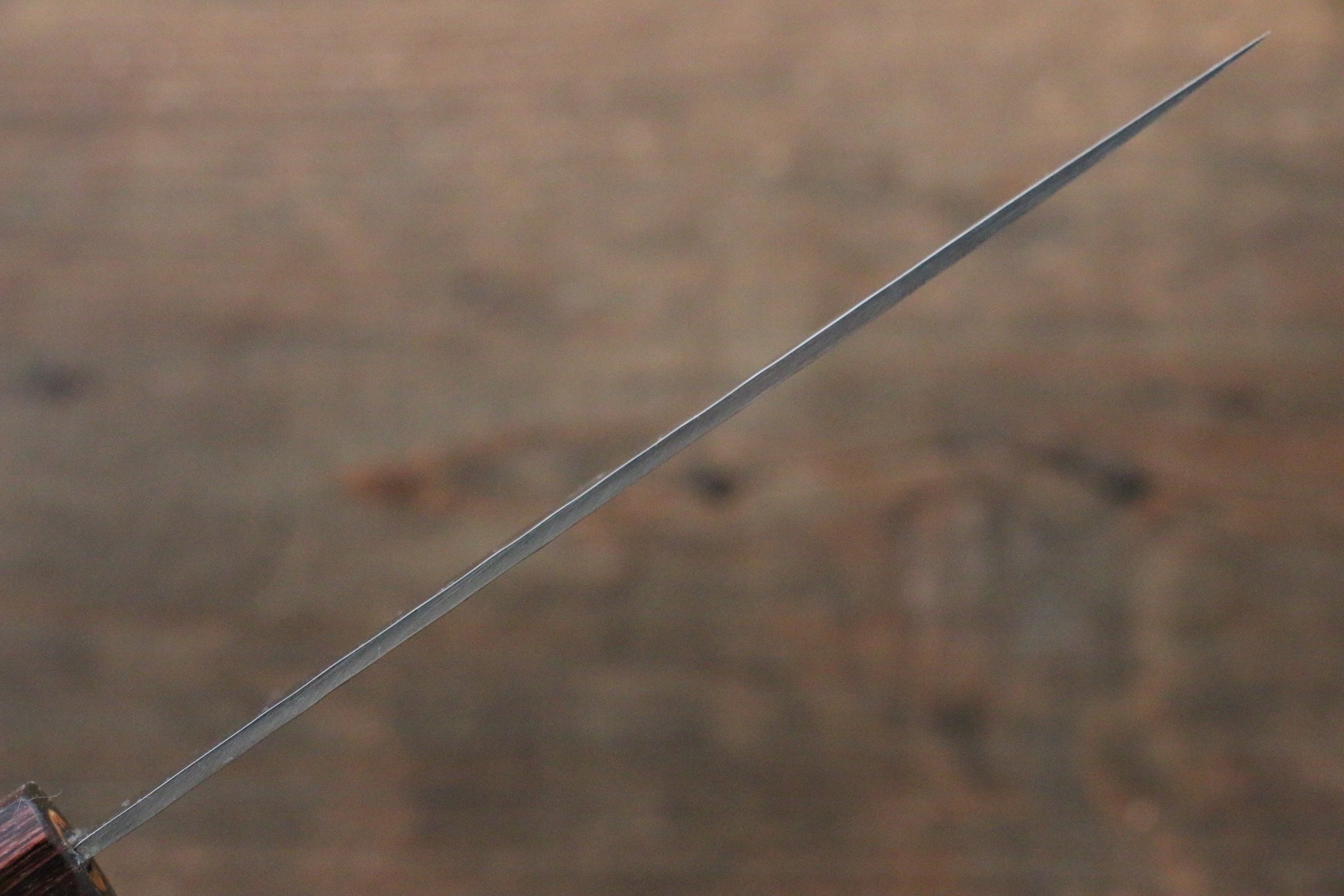 堺 孝行 V金10号 33層ダマスカス ステーキナイフ 120mm ケヤキ柄 4本セット - 清助刃物