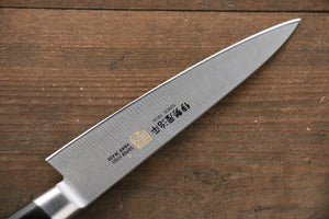 伊勢屋 モリブデン鋼（MOL） ペティーナイフ 和包丁 120mm 黒合板柄 - 清助刃物