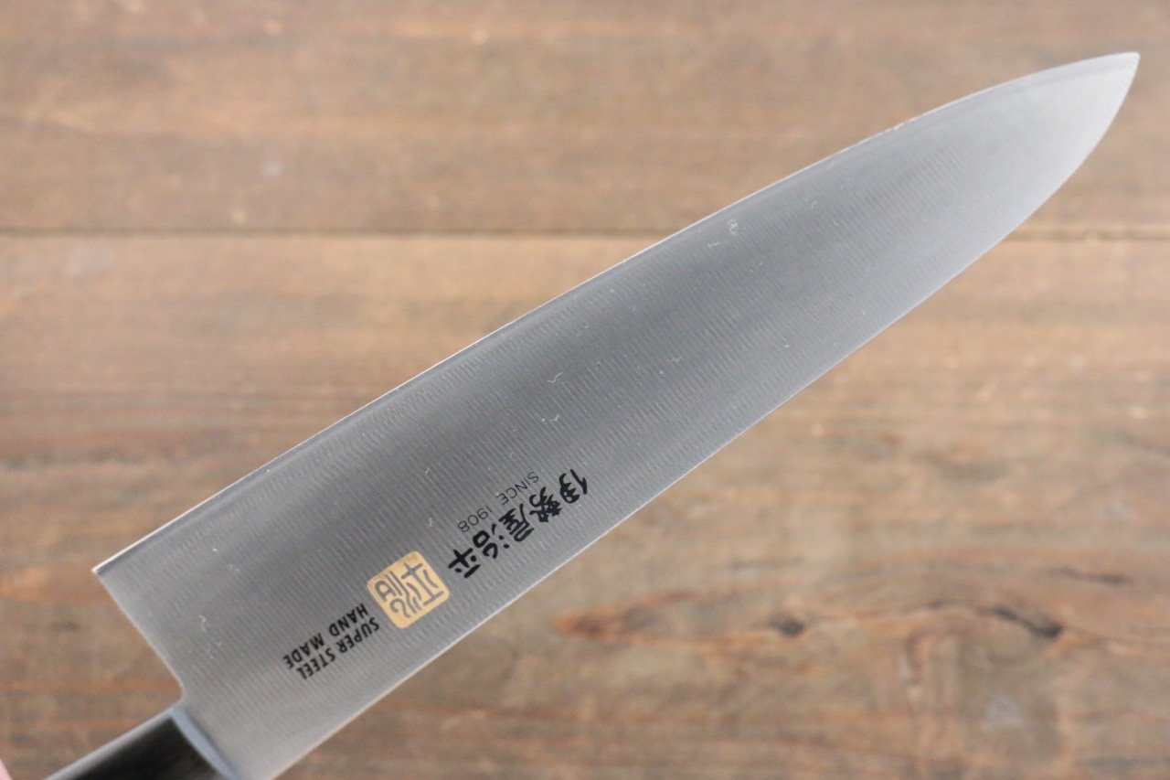 伊勢屋 モリブデン鋼（MOL） 牛刀包丁  210mm 黒合板柄 - 清助刃物