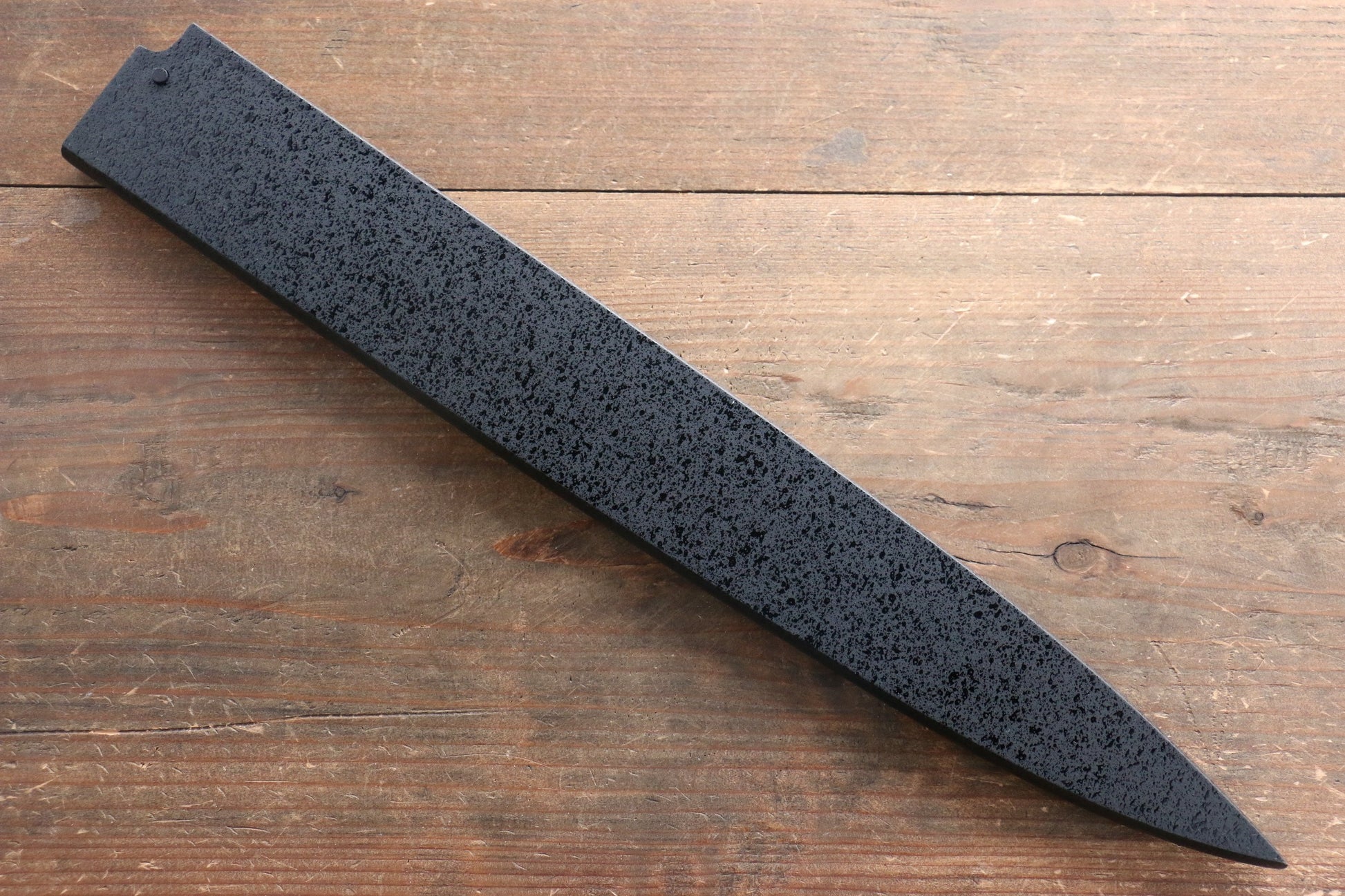 黒石目鞘 柳刃包丁用  黒合板ピン付き 330mm - 清助刃物