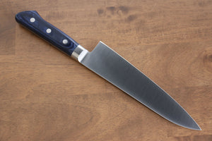 清助 青天 モリブデン鋼（MOL） 牛刀包丁  180mm 青合板柄 - 清助刃物
