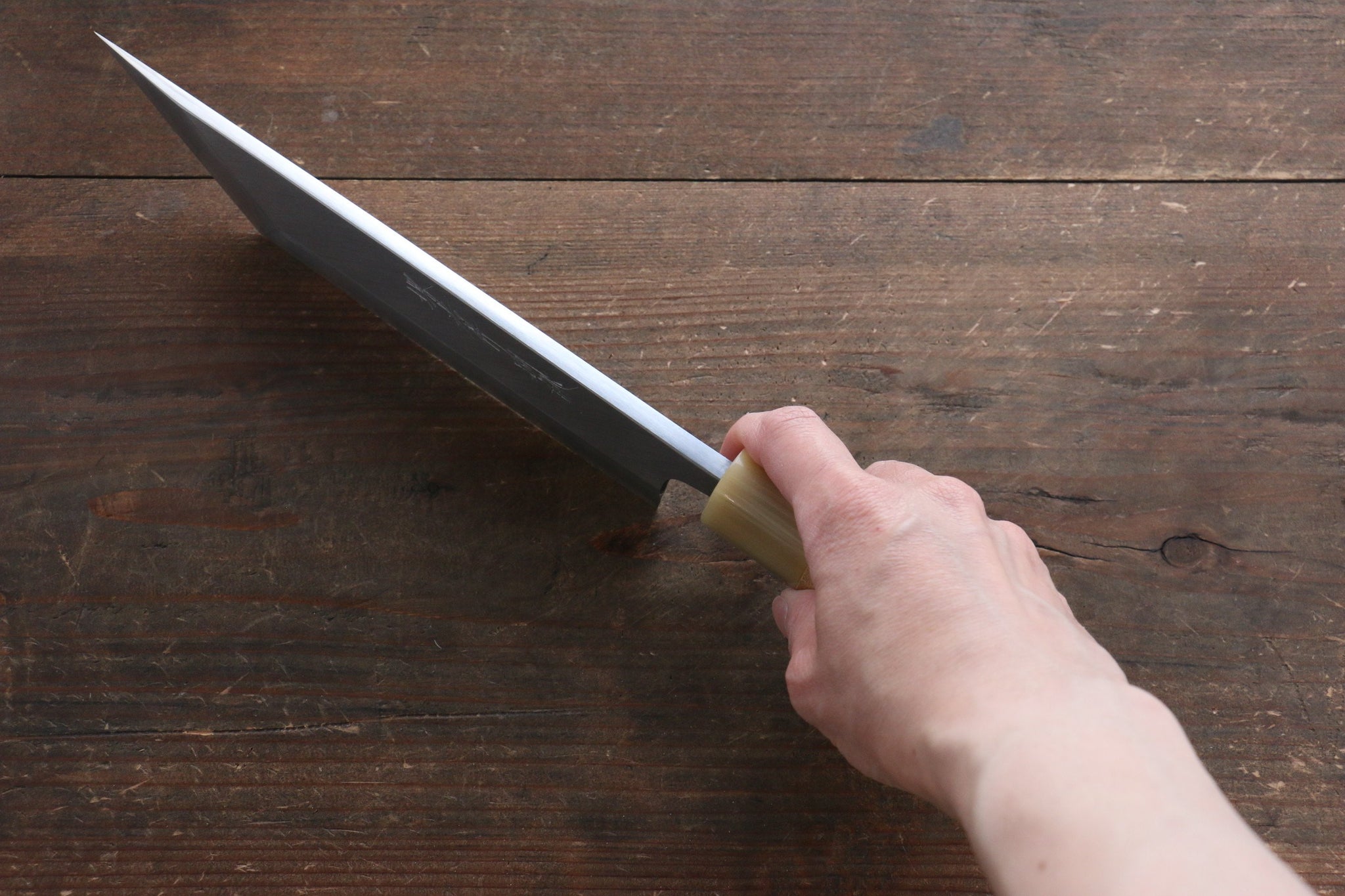 堺 孝行 【左利き用】 青ニ鋼  180mm - 清助刃物