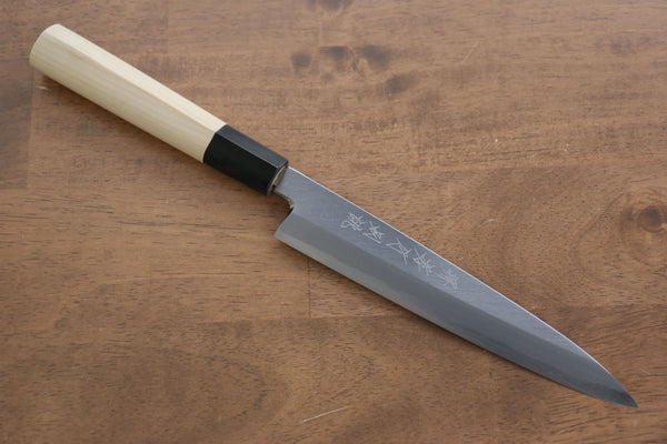 堺 孝行 特上 白ニ鋼 ペティーナイフ 180mm 朴柄 – 清助刃物 Japan