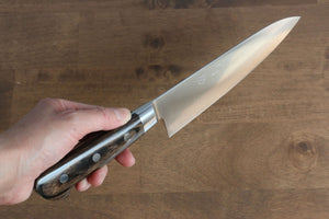 清助 R2/SG2 牛刀包丁 和包丁 180mm 茶合板柄 - 清助刃物
