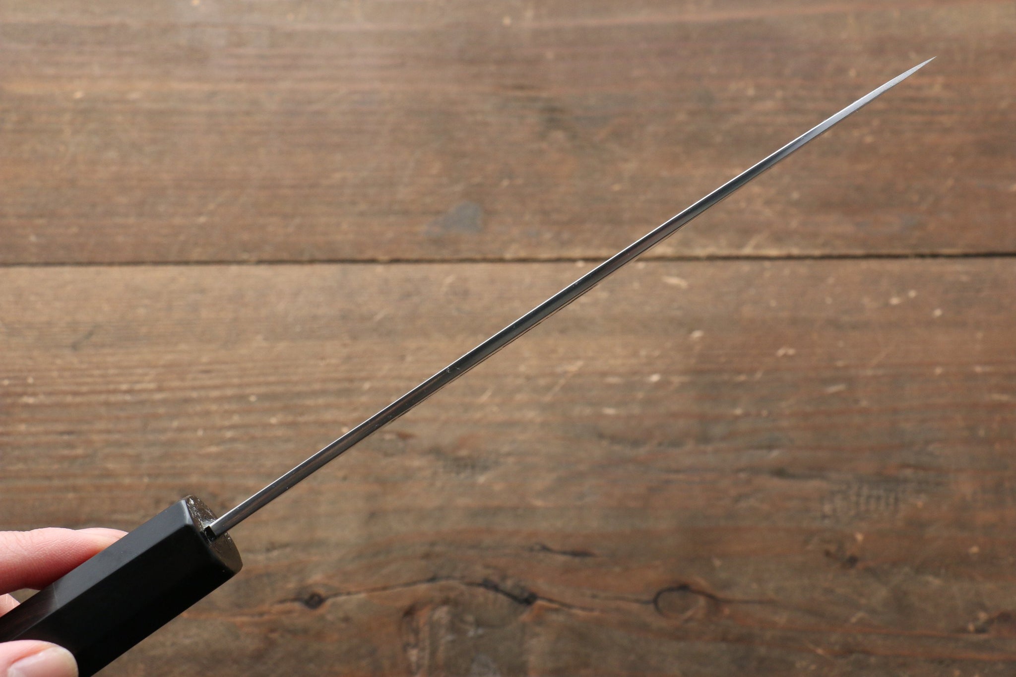 堺 孝行 銀三鋼 三徳包丁  180mm - 清助刃物