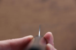 清助 V金10号 33層ダマスカス 切付ペティナイフ 和包丁 180mm グレー合板柄 - 清助刃物