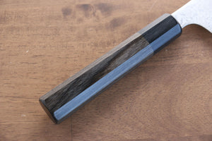 清助 V金10号 33層ダマスカス 切付牛刀包丁 和包丁 210mm グレー合板柄 - 清助刃物