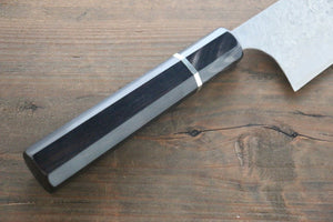 佐治 武士 R2/SG2 ダイヤモンド仕上げ ダマスカス 牛刀包丁 和包丁 240mm 黒檀柄 - 清助刃物