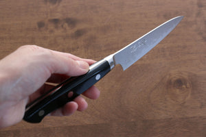 清助 V金10号 33層ダマスカス ペティーナイフ 和包丁 105mm マイカルタ柄 - 清助刃物
