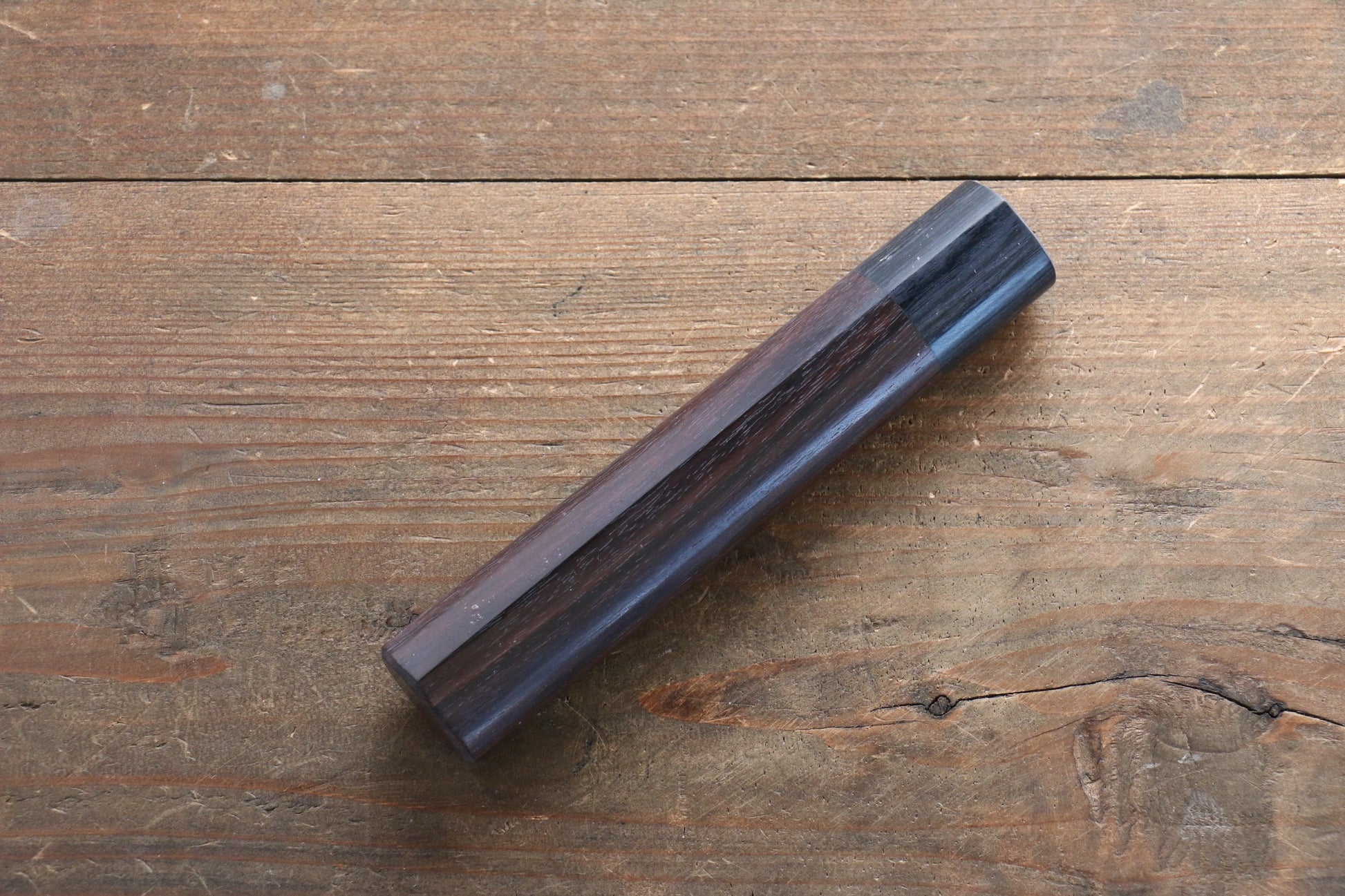 Chestnut Shitan Handle for Gyuto Knife 210mm - 清助刃物