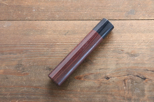 Chestnut Shitan Handle for Gyuto Knife 180mm - 清助刃物