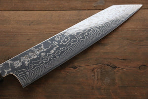 佑成 ZDP189 ダマスカス 切付牛刀包丁  240mm 紫檀柄 - 清助刃物
