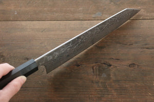 佑成 ZDP189 ダマスカス 切付牛刀包丁  240mm 紫檀柄 - 清助刃物