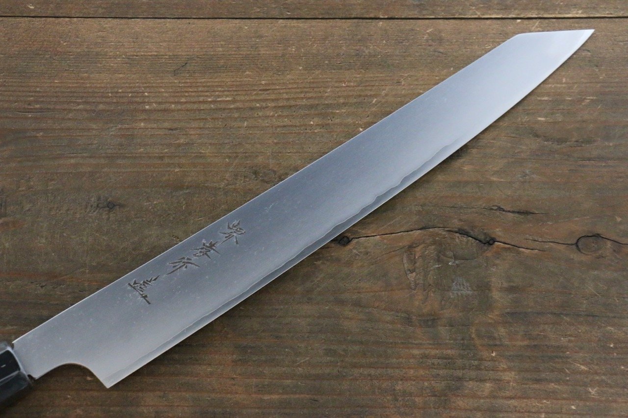 堺 孝行 飛燕 銀三鋼 剣型柳刃包丁 和包丁 – 清助刃物