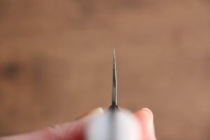 黒崎 優 閃光 鋭 R2/SG2 鎚目 小三徳包丁 和包丁 150mm 白アクリル柄 - 清助刃物