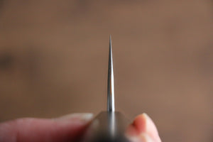 加藤 義実 青スーパー鋼 梨地 牛刀包丁 和包丁 210mm エンジュ漆塗り(黒）柄 - 清助刃物