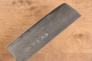 山本 直 V金10号 ダマスカス 菜切包丁 和包丁 165mm 桜柄 - 清助刃物