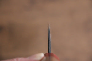 清助 胡桃 青紙 黒打 文化包丁  180mm ウォルナット (両側赤口輪)柄 - 清助刃物