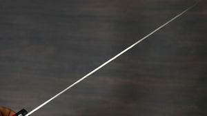 清助 AUS10 45層ダマスカス 牛刀包丁  240mm 紫檀柄 - 清助刃物