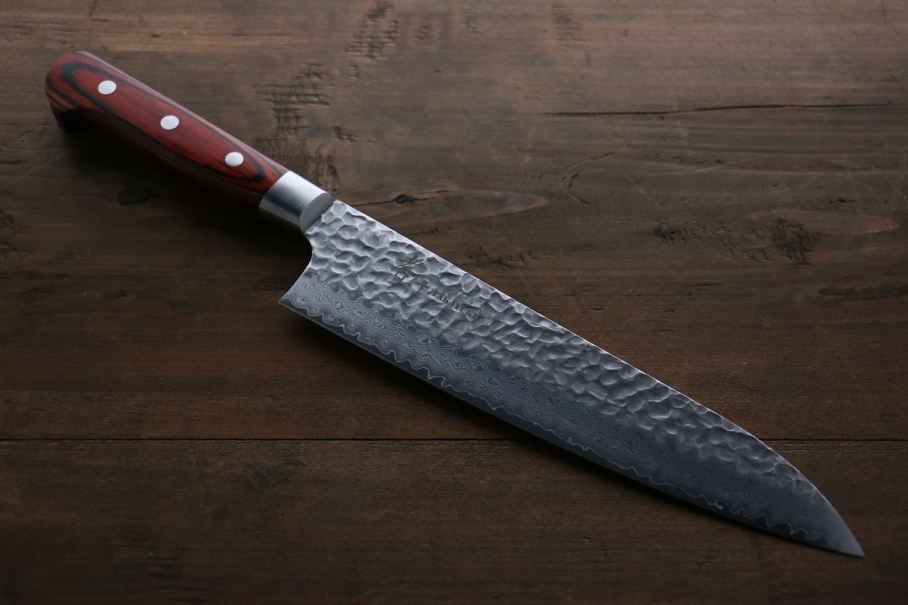 堺 孝行 33層 ダマスカス 牛刀包丁 210mm ＆ ペティナイフ 150mm  セット - 清助刃物