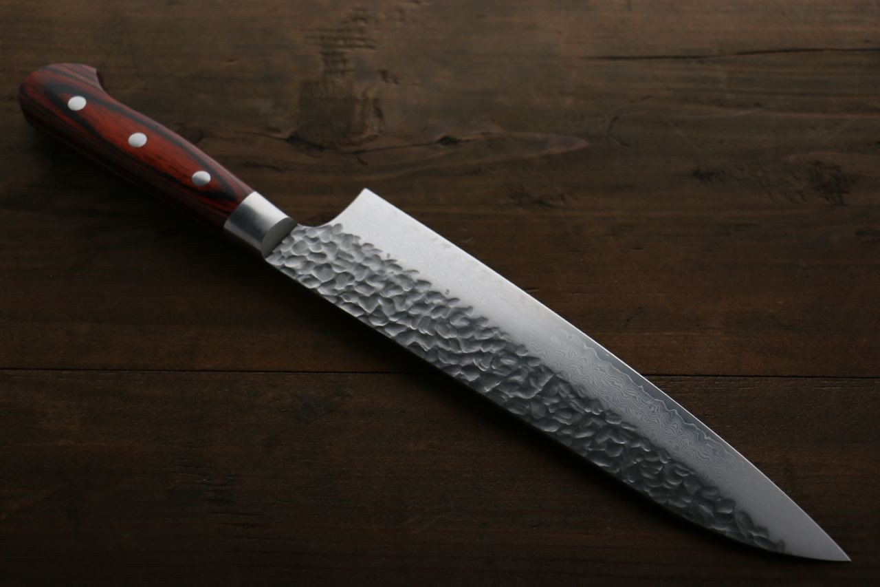 堺 孝行 33層 ダマスカス 牛刀包丁 210mm ＆ ペティナイフ 150mm  セット - 清助刃物