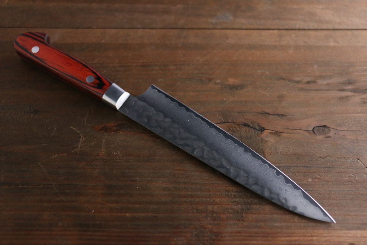堺 孝行 33層 ダマスカス 牛刀包丁 210mm ＆ ペティナイフ 150mm  セット - 清助刃物