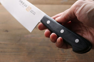 伊勢屋 V金10号 ダマスカス 三徳包丁 和包丁 180mm - 清助刃物
