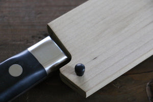 朴鞘  筋引き包丁用  黒合板ピン付き 240mm - 清助刃物