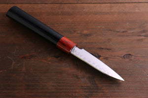 伊勢屋 V金10号 ダマスカス パーリングナイフ 和包丁 76mm - 清助刃物